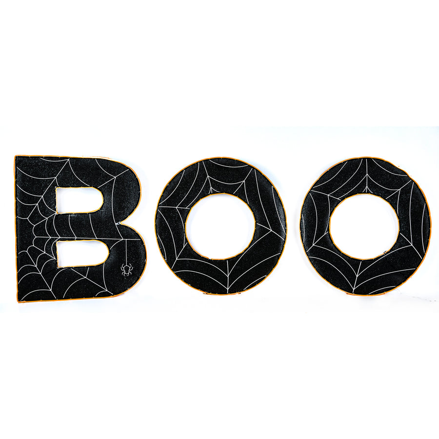 47 in. Halloween Pre-Lit BOO Outdoor Lawn Decoration with LED Lights - National Tree Company