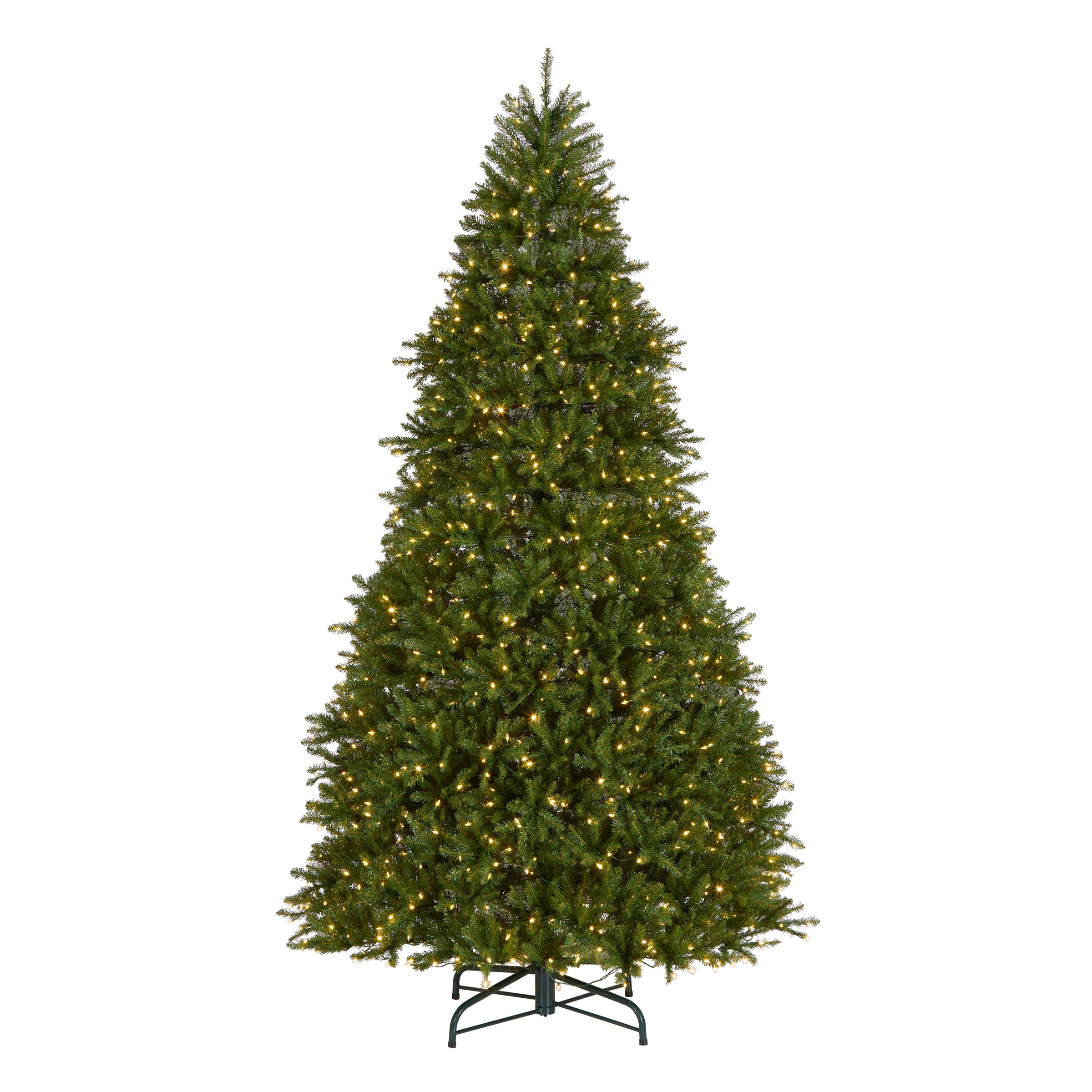 クリスマスツリー　National Tree Company DUH-40LO 4 ft. Pre-Lit Dunhill Fir Tree with Clear Lights, Plug-In