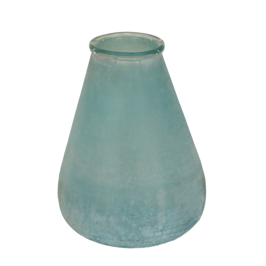 13 in. HGTV Home Collection Buried Vase, Turquoise - National Tree Company