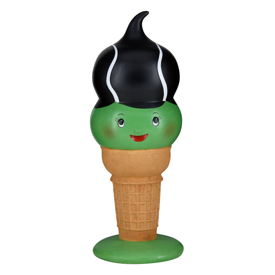 14 in. Halloween Frankenstein I-Scream Cone Tabletop Decoration - National Tree Company