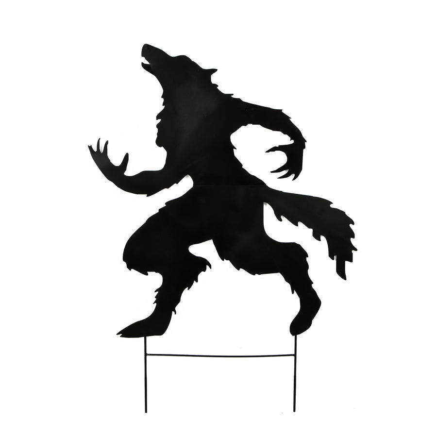 38 in. Halloween Werewolf Garden Stakes Outdoor Lawn Decoration - National Tree Company