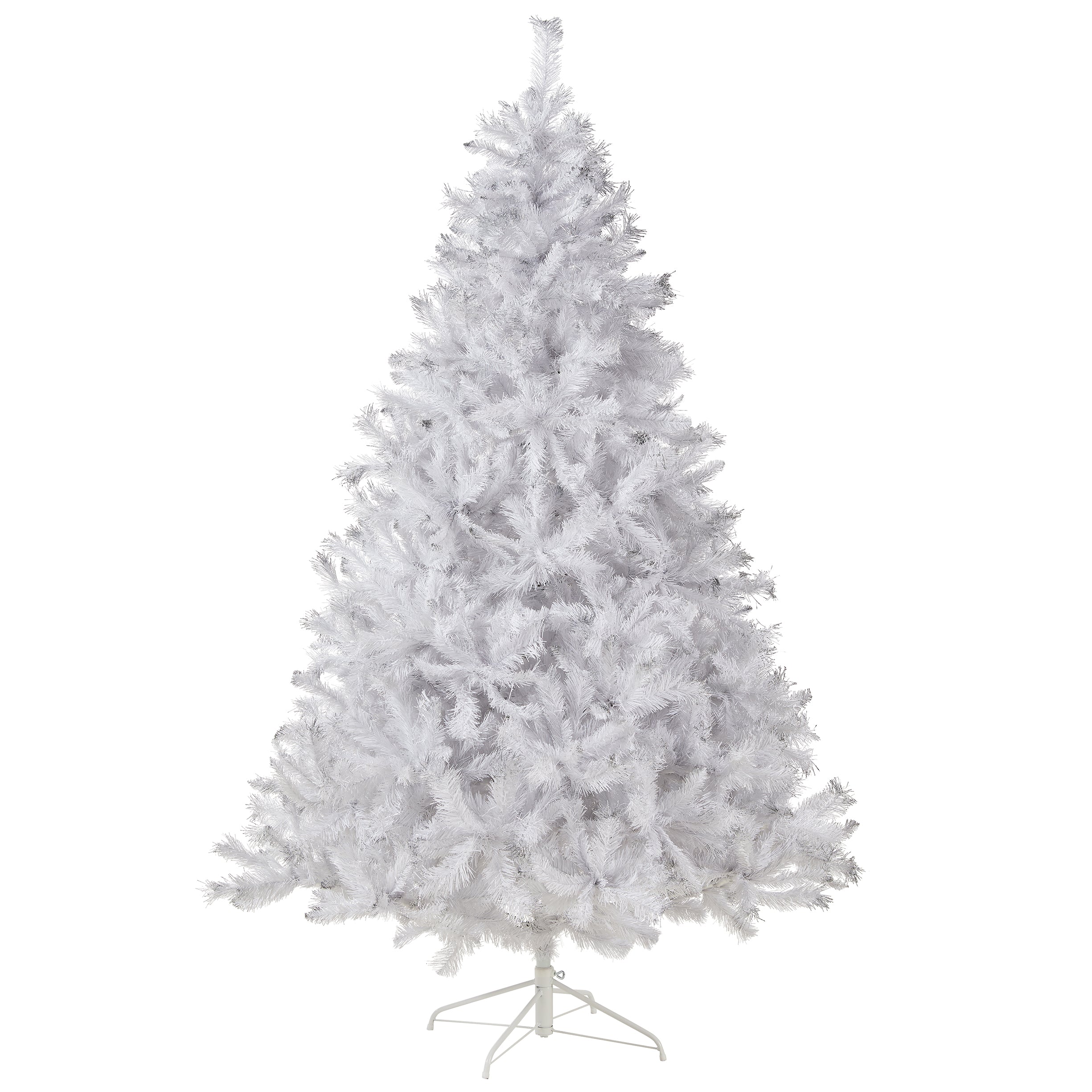 White Ostrich Feather Christmas Tree 5FT Tall Real Bird Feathers Stand  Included