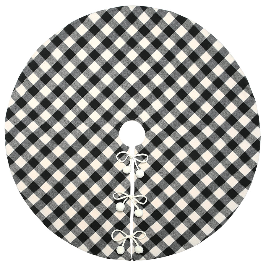 52 in. General Store Collection Plaid Tree Skirt - National Tree Company