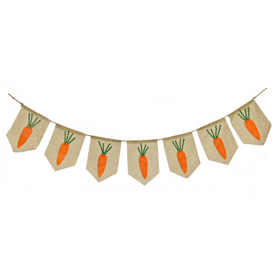 70 in. Carrots Hanging Easter Banner Decoration - National Tree Company