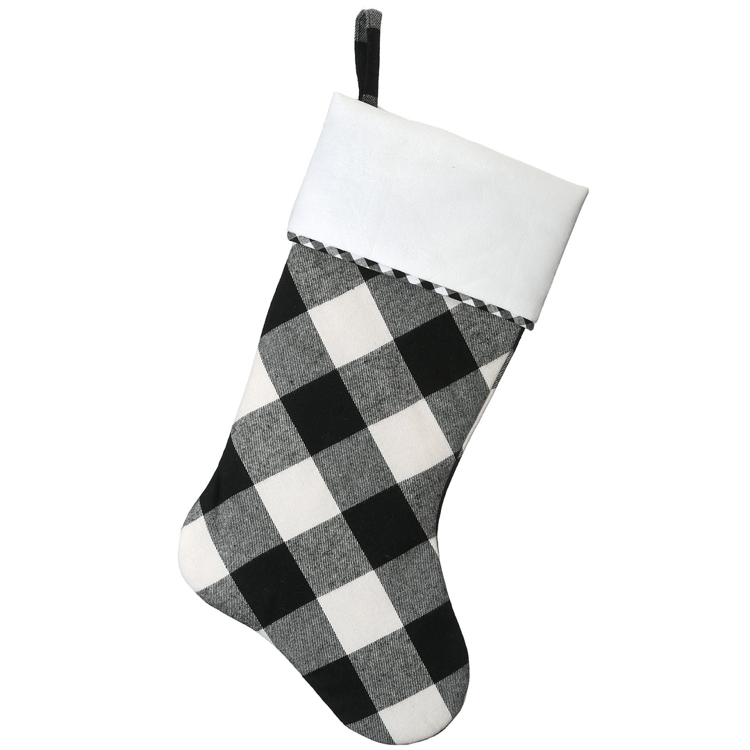 19" General Store Collection Plaid Stocking