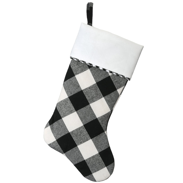 19" General Store Collection Plaid Stocking