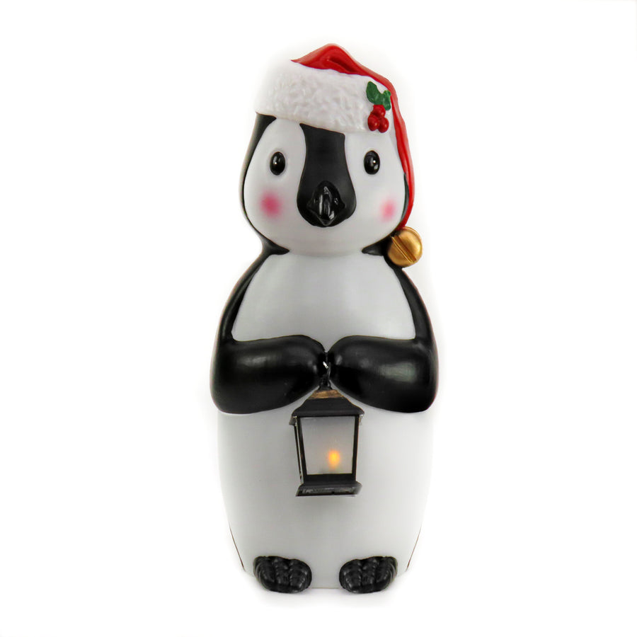 23 in. Vintage Penguin Prelit Decor - National Tree Company
