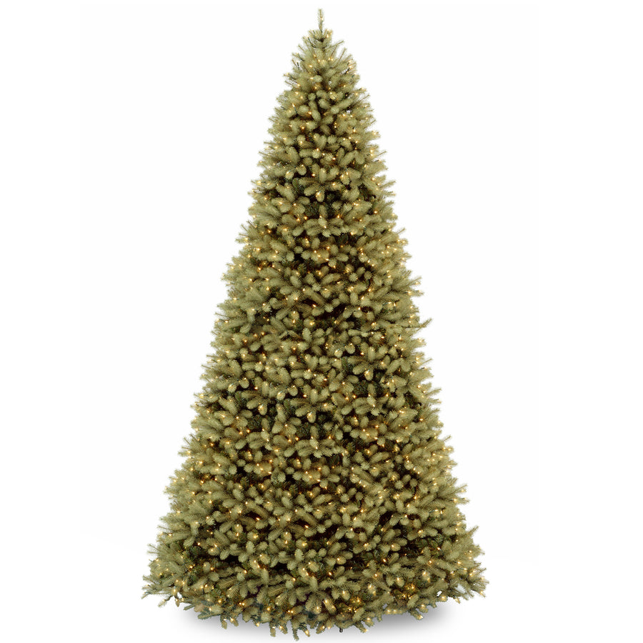 12 ft. Pre-Lit Downswept Douglas Fir Tree with Clear Lights - National Tree Company
