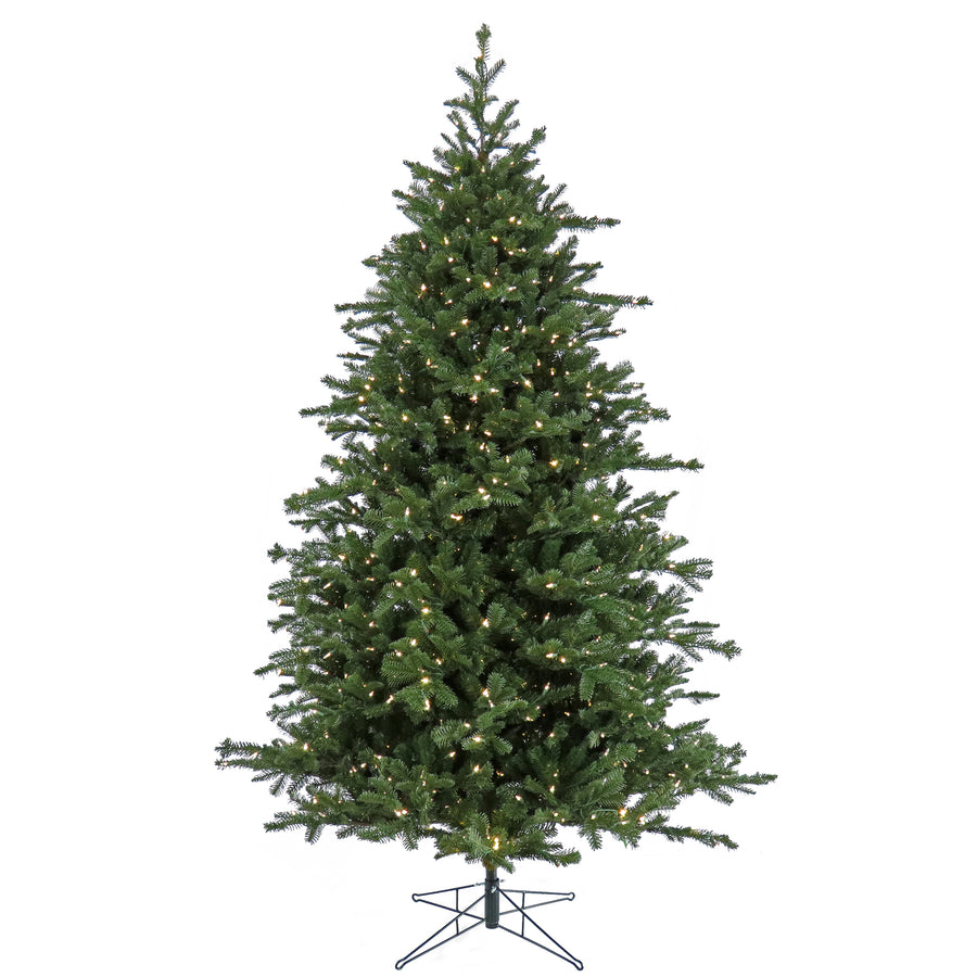 10 ft. Pre-Lit Douglas Fir Hinged Tree with Warm White LED Lights - National Tree Company