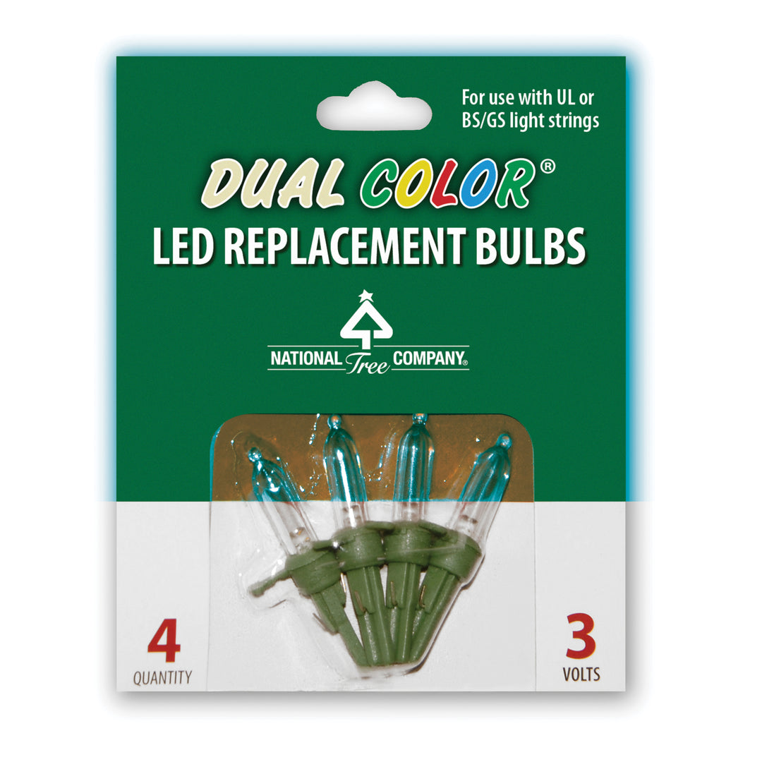 Replacement Dual Color® LED Bulbs in Bag UL- 3 Volts