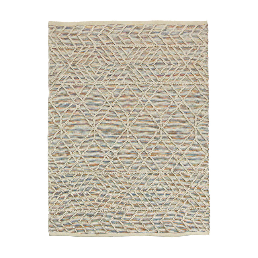 4x6 ft. Multicolor Hand Woven Outdoor Rug - National Tree Company