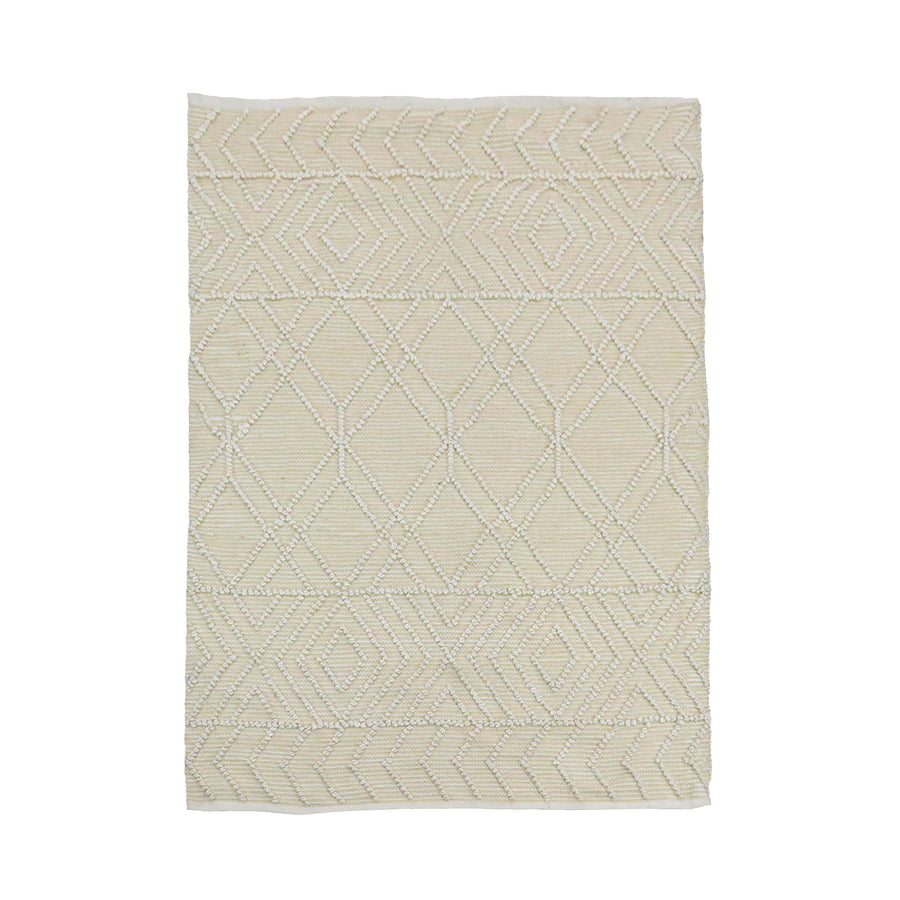 4x6 ft. Sand Hand Woven Outdoor Rug - National Tree Company