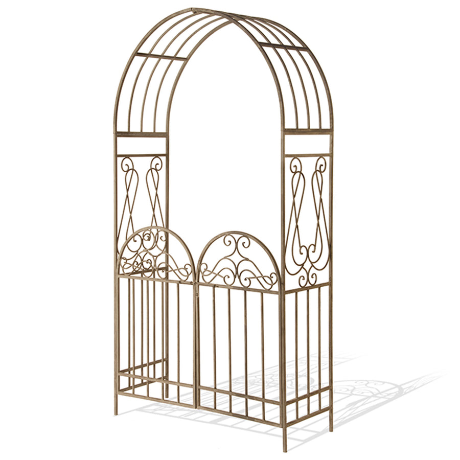 93 in. Garden Accents Gated Archway - National Tree Company