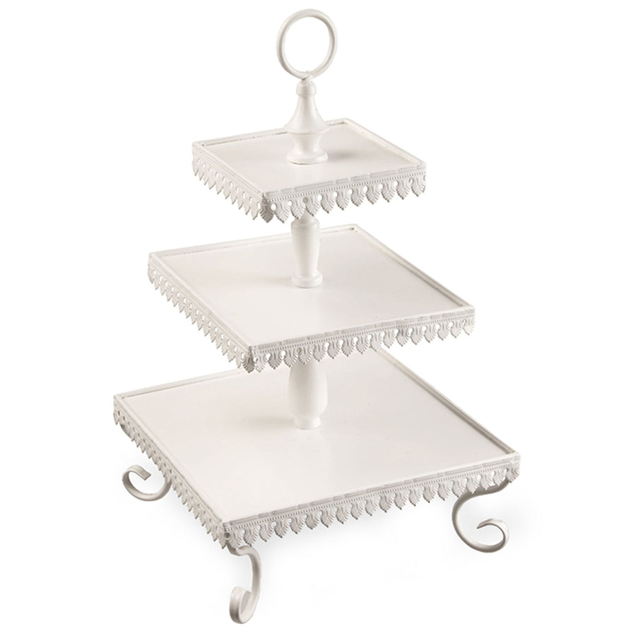 21 in. Three Tier Serving Rack - National Tree Company