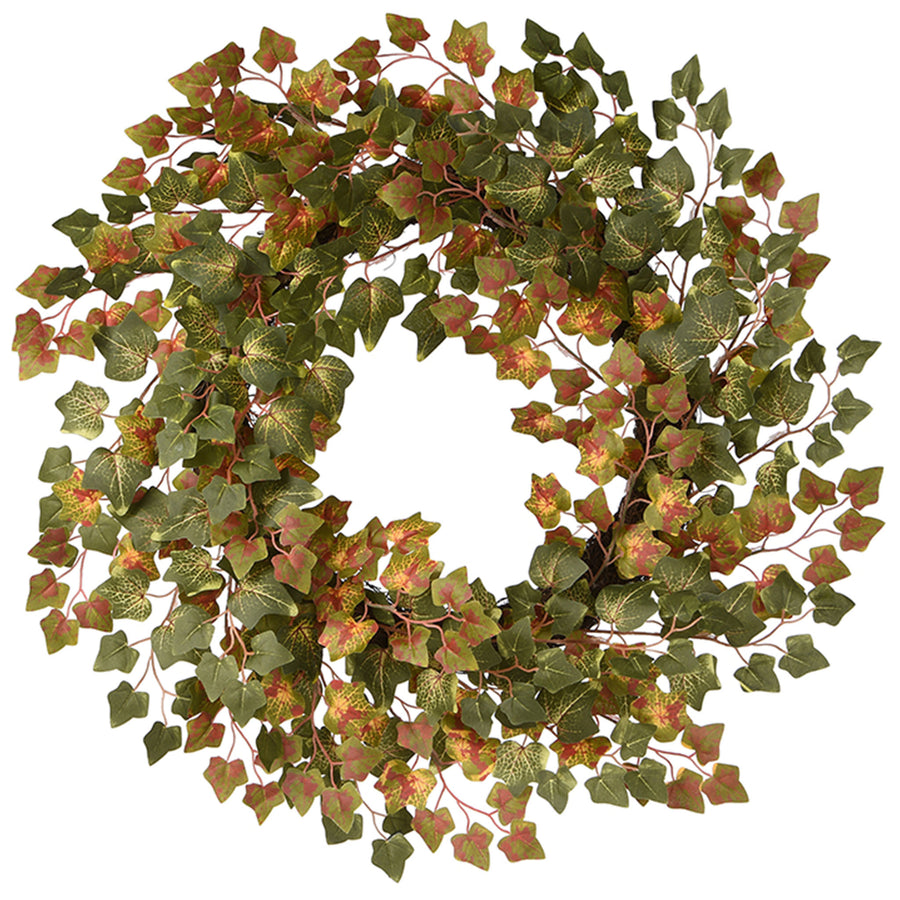 24 in. Fall Wreath with Ivy - National Tree Company