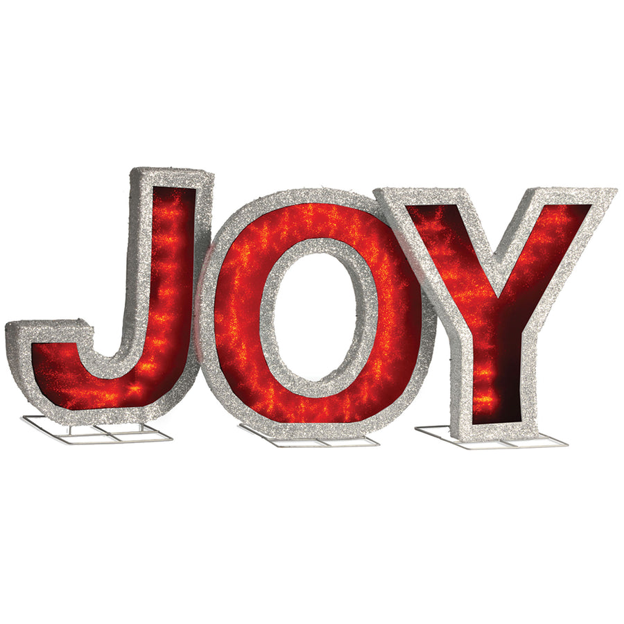 Pre-Lit LED JOY Decoration - National Tree Company