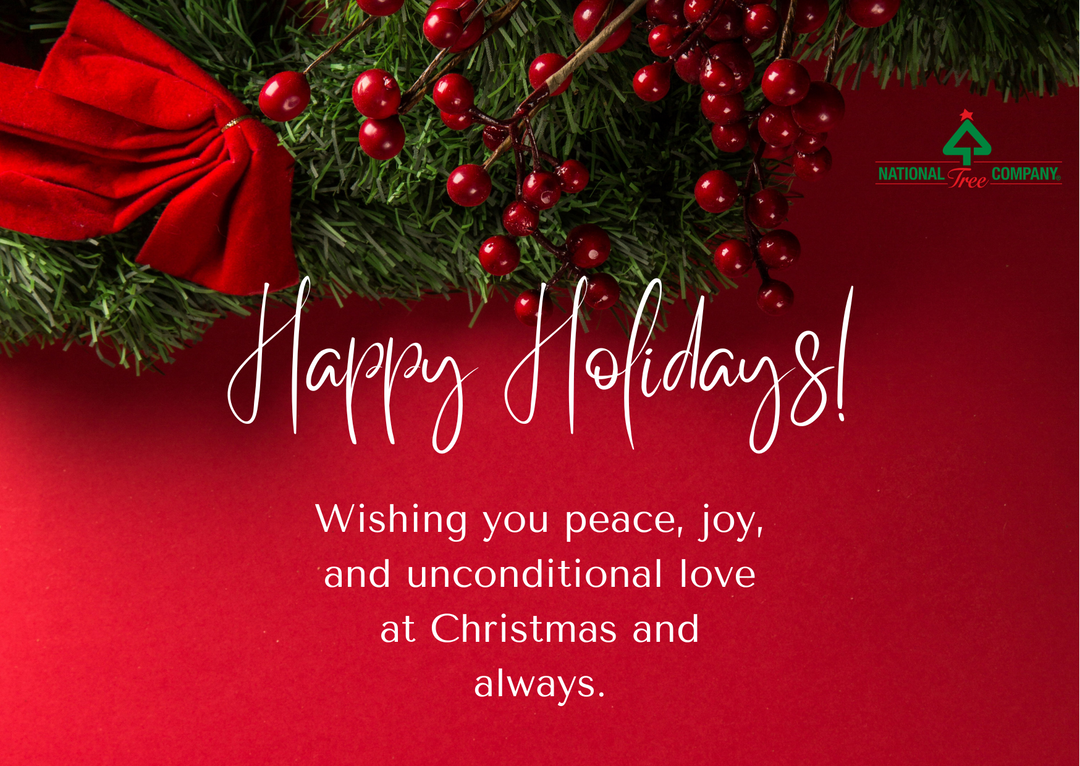 National Tree Company Happy Holidays E-Gift Card