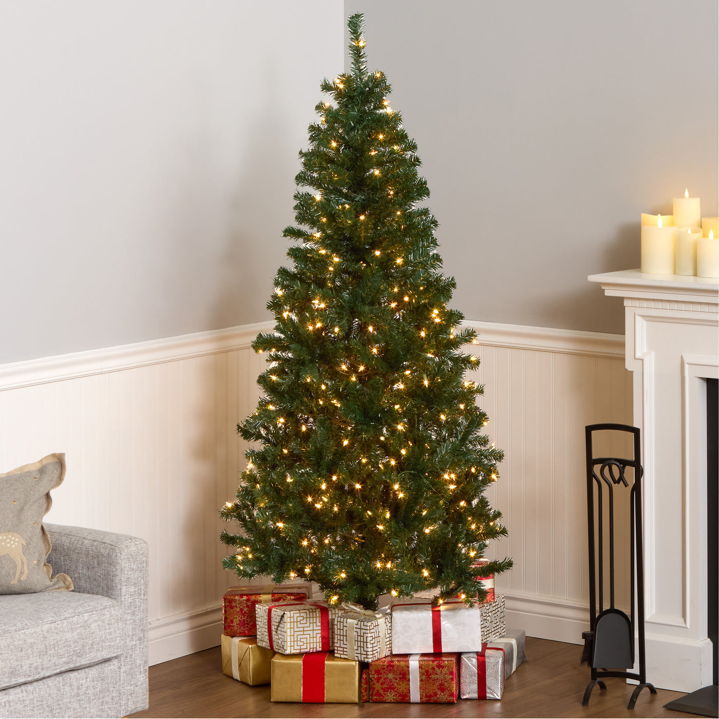 6 ft. Pre-Lit Acacia Tree with Clear Lights - National Tree Company