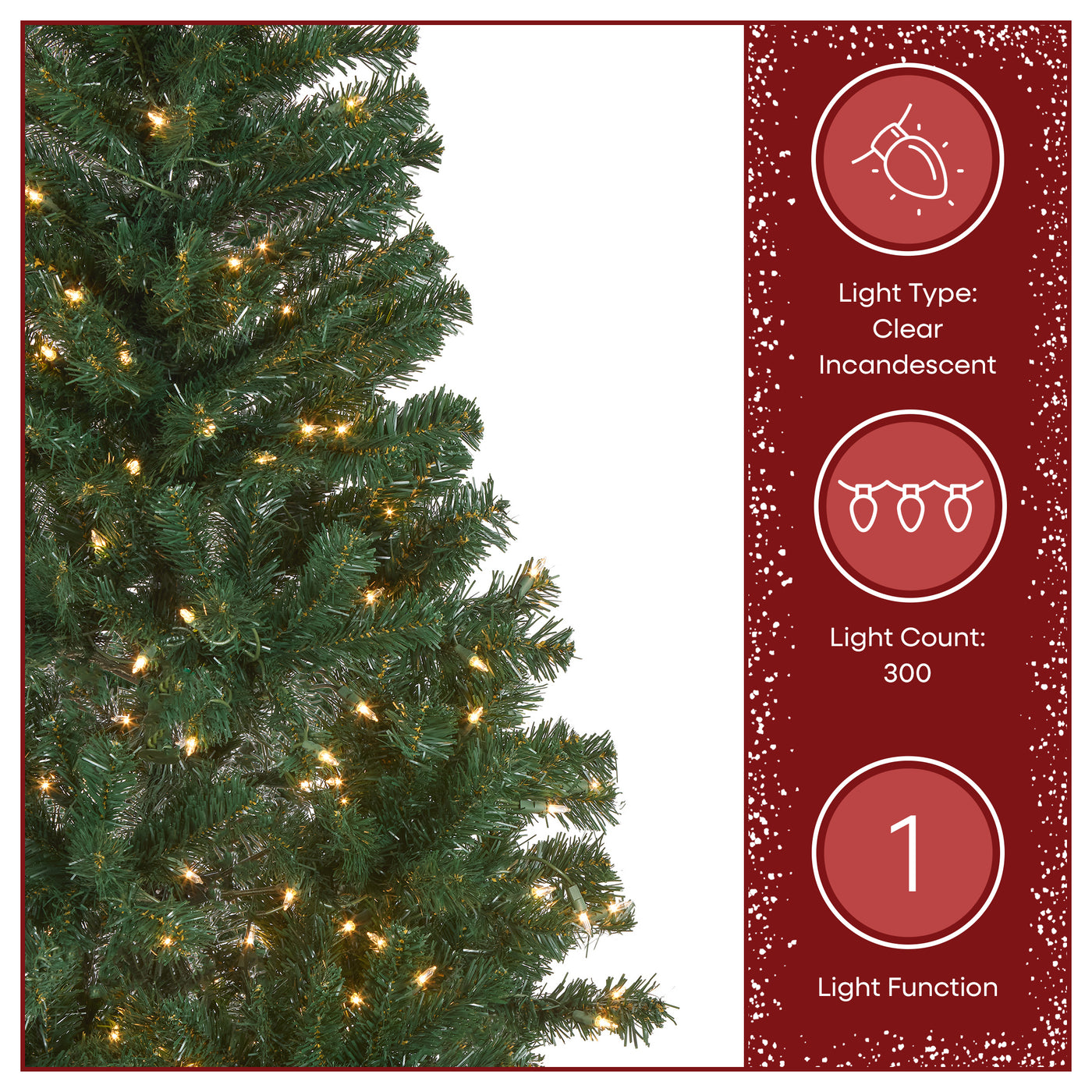6 ft. Pre-Lit Acacia Tree with Clear Lights - National Tree Company