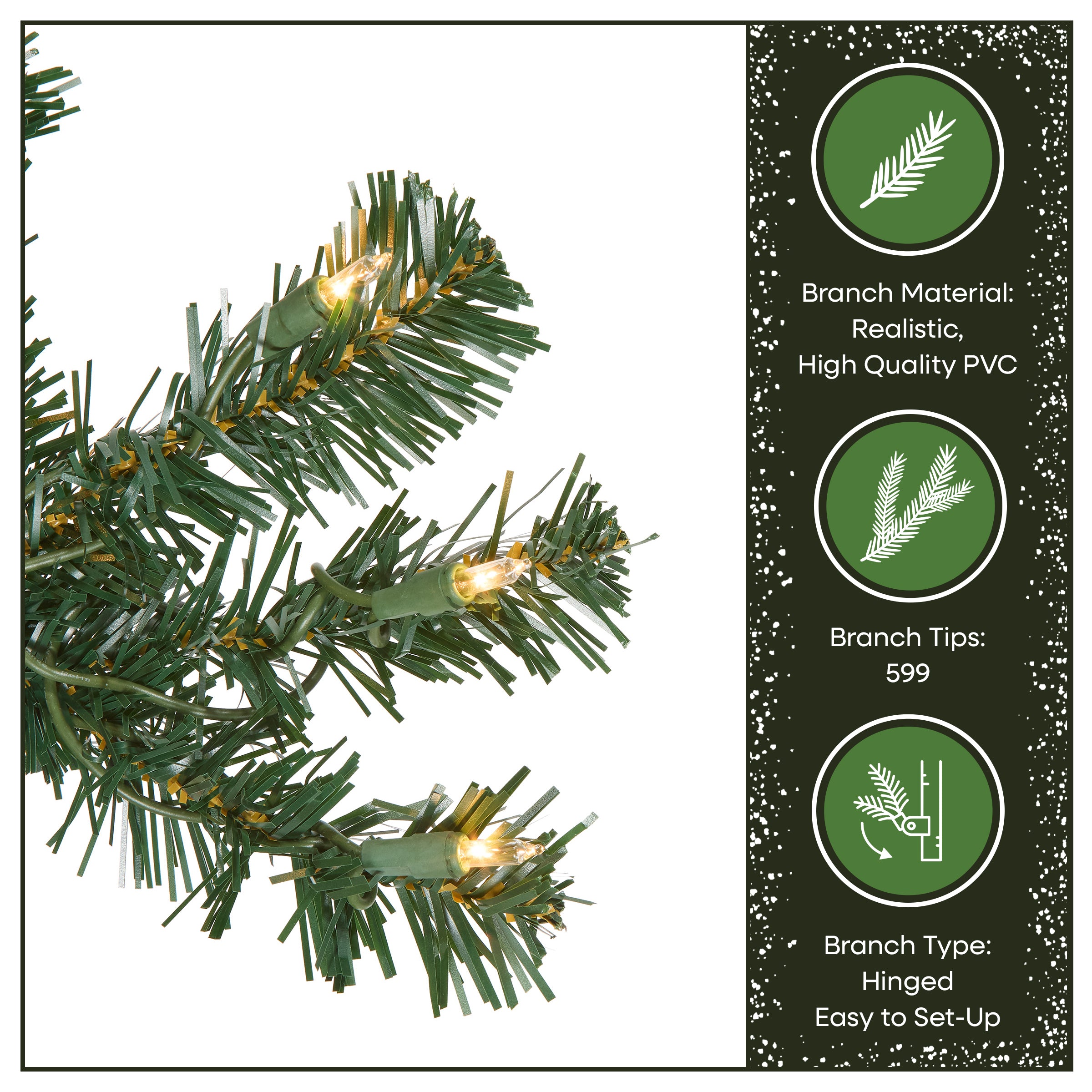 6 ft. Pre-Lit Acacia Tree with Clear Lights · National Tree Company