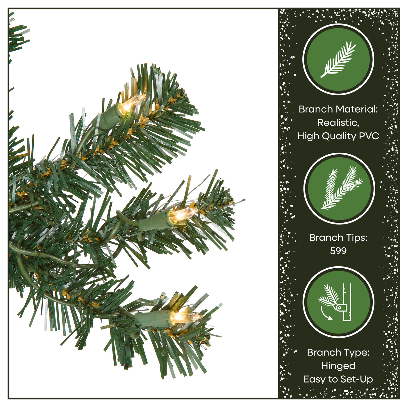 6 ft. Pre-Lit Acacia Tree with Clear Lights - National Tree Company