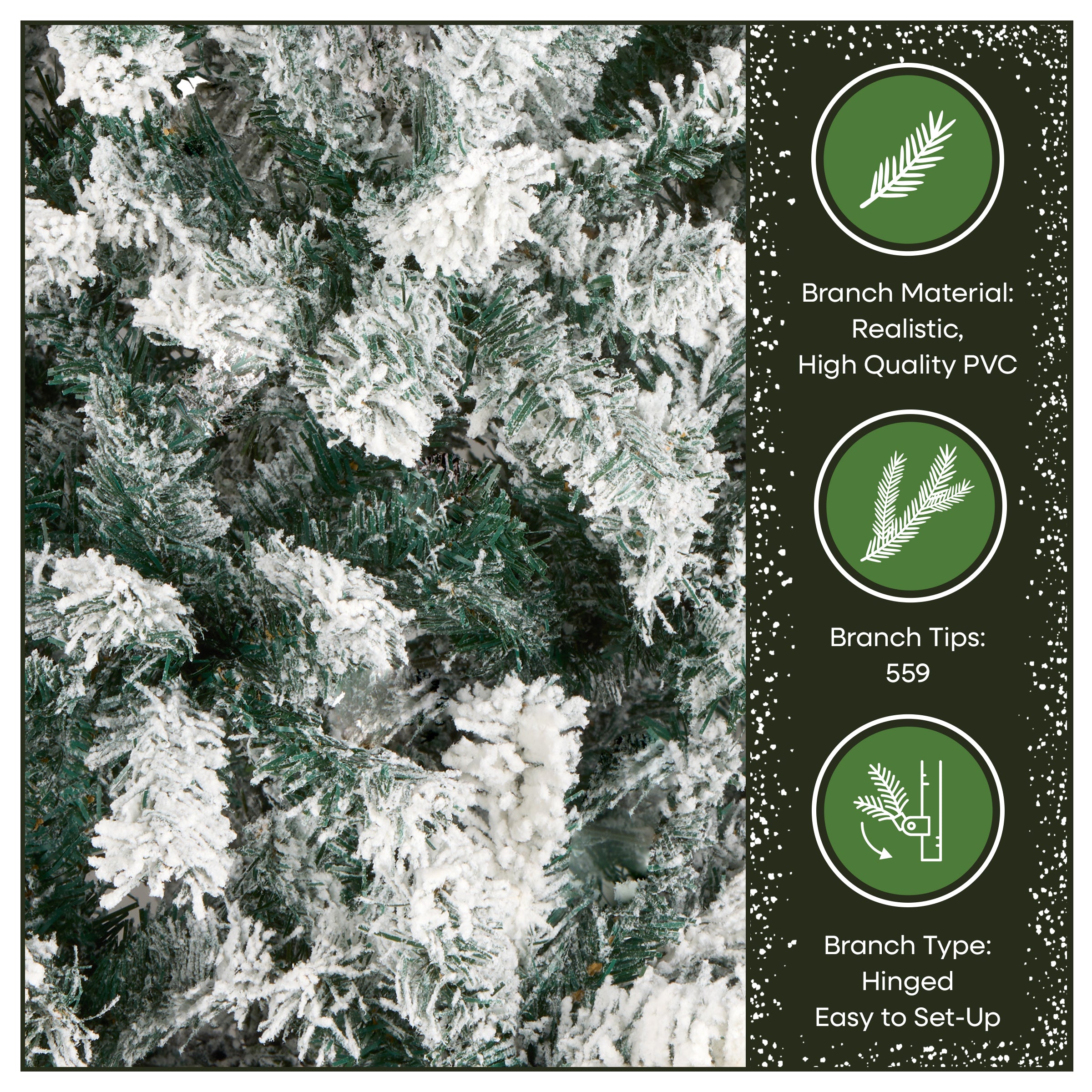 6 ft. Acacia Flocked Tree · National Tree Company