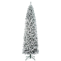 9 ft. Acacia Flocked Slim Tree - National Tree Company