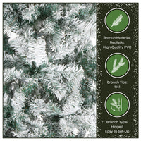 9 ft. Acacia Flocked Slim Tree - National Tree Company