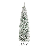 7.5 ft. Acacia Medium Flocked Tree - National Tree Company