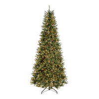 9 ft. Pre-Lit Dunhill Fir Slim Tree with Clear Lights - National Tree Company