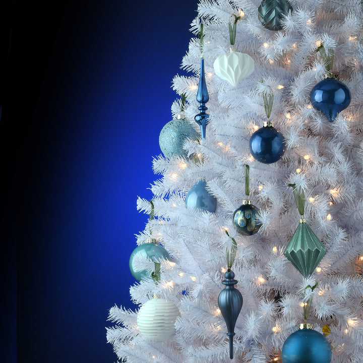 20-Piece Christmas Tree Ornament Set, Arctic Lights Collection