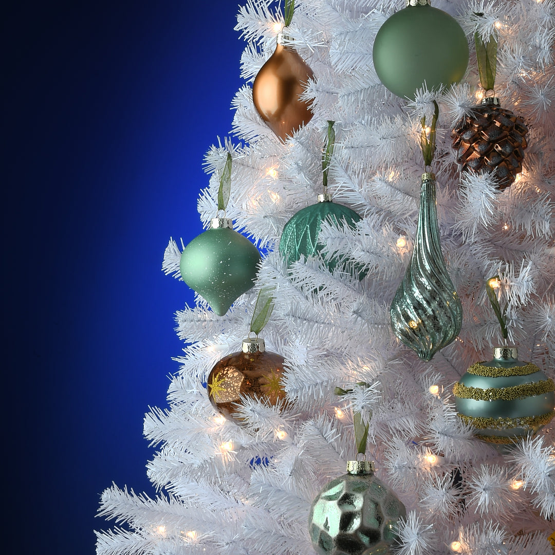 20-Piece Christmas Tree Ornament Set, Alpine Collection
