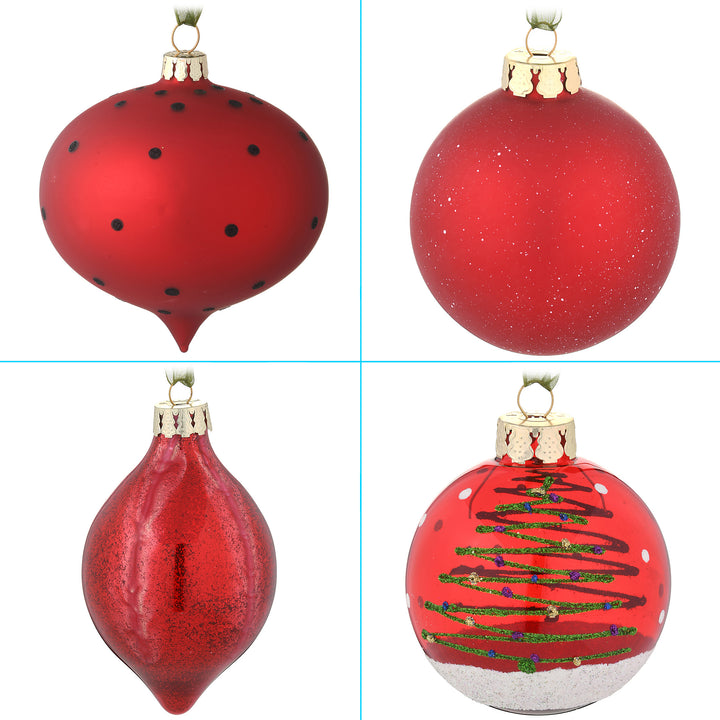 20-Piece Christmas Tree Ornament Set, General Store Collection