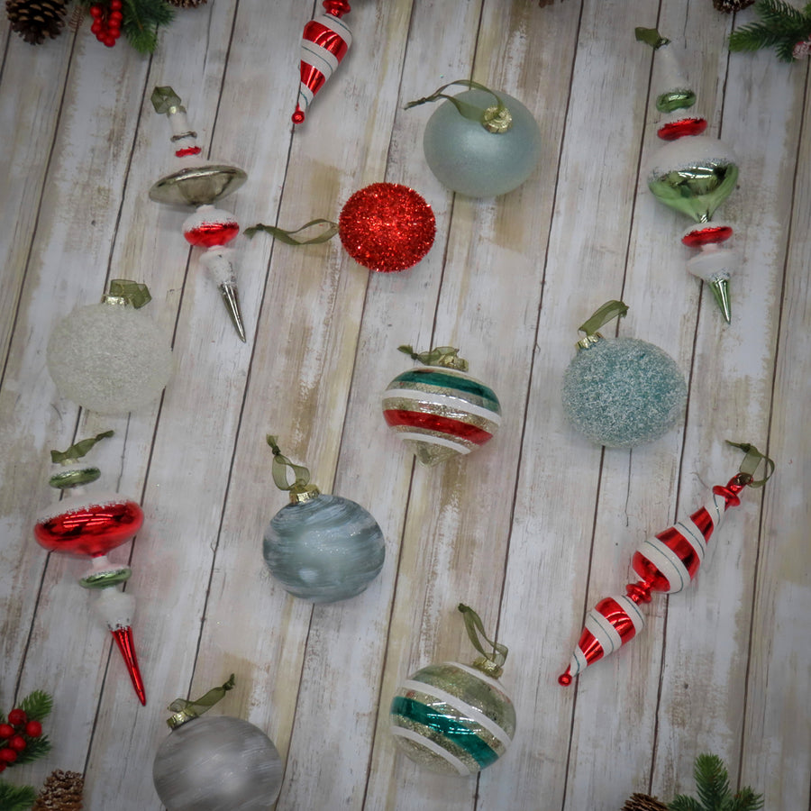 24-Piece HGTV Home Collection Nostalgic Traditions Ornaments