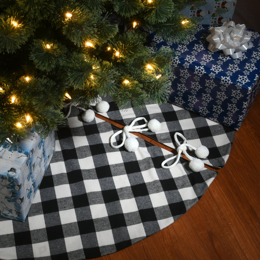 48" General Store Collection Plaid Tree Skirt