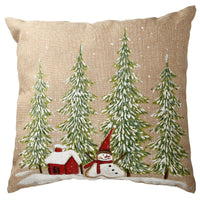 18 in. Alpine Collection Evergreen Trees Pillow - National Tree Company