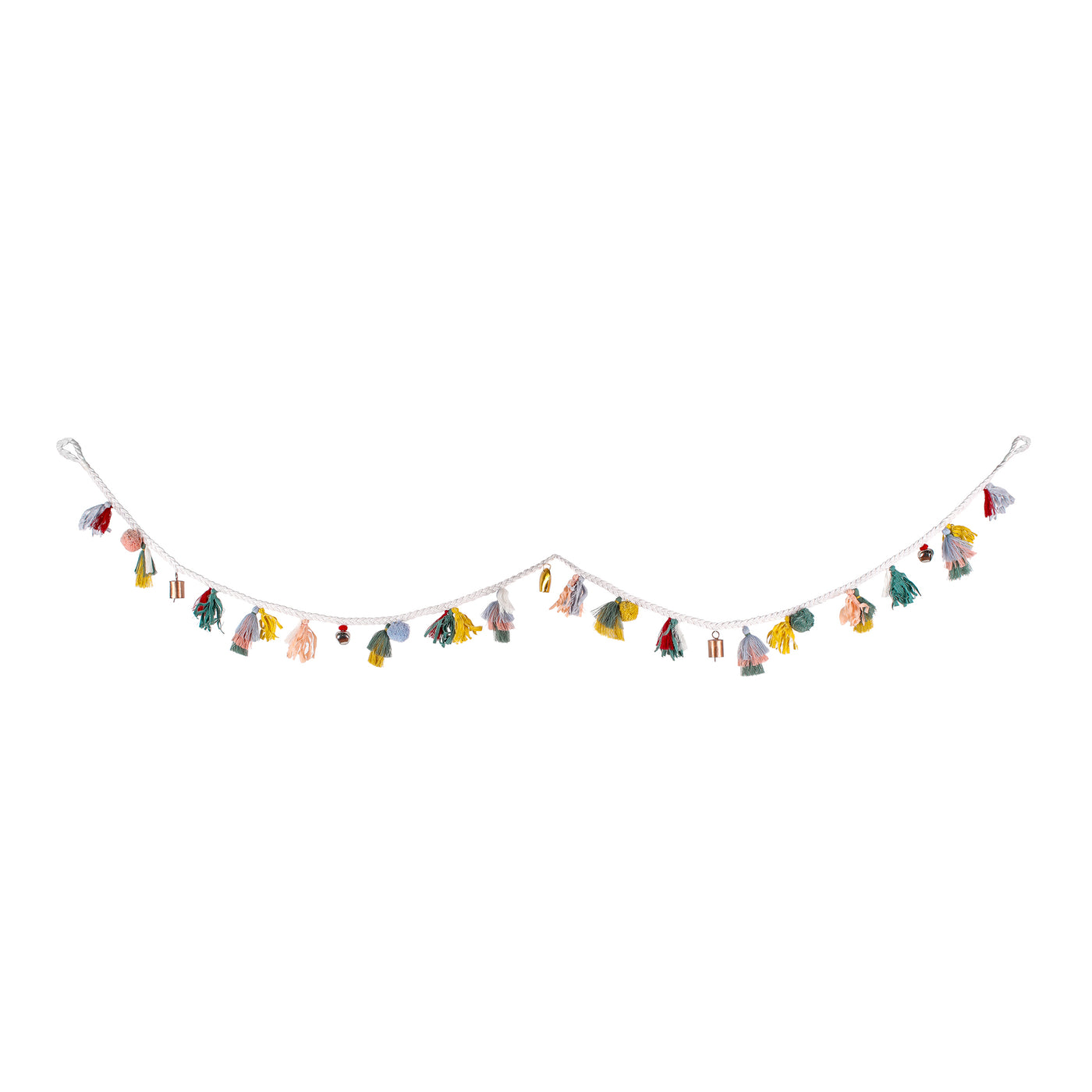 6 ft. HGTV Home Collection Multicolor Boho Garland - National Tree Company