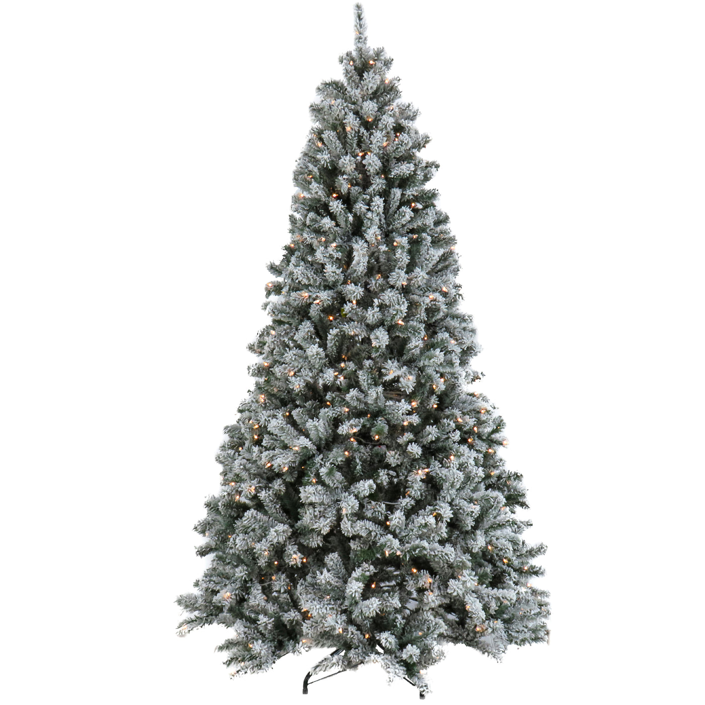 9 ft. Pre-Lit North Valley Spruce Tree with Clear Lights - National Tree Company