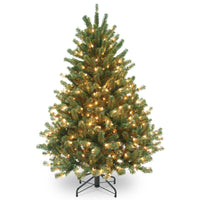 4.5 ft. Pre-Lit Aberdeen Blue Spruce Tree with Clear Lights - National Tree Company