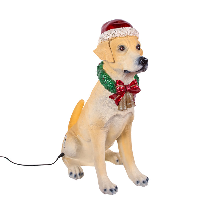 28" Motion-Activated Labrador Retriever with Wagging Tail