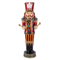 58 in. Animated Nutcracker with Multicolor Lights and Music - National Tree Company