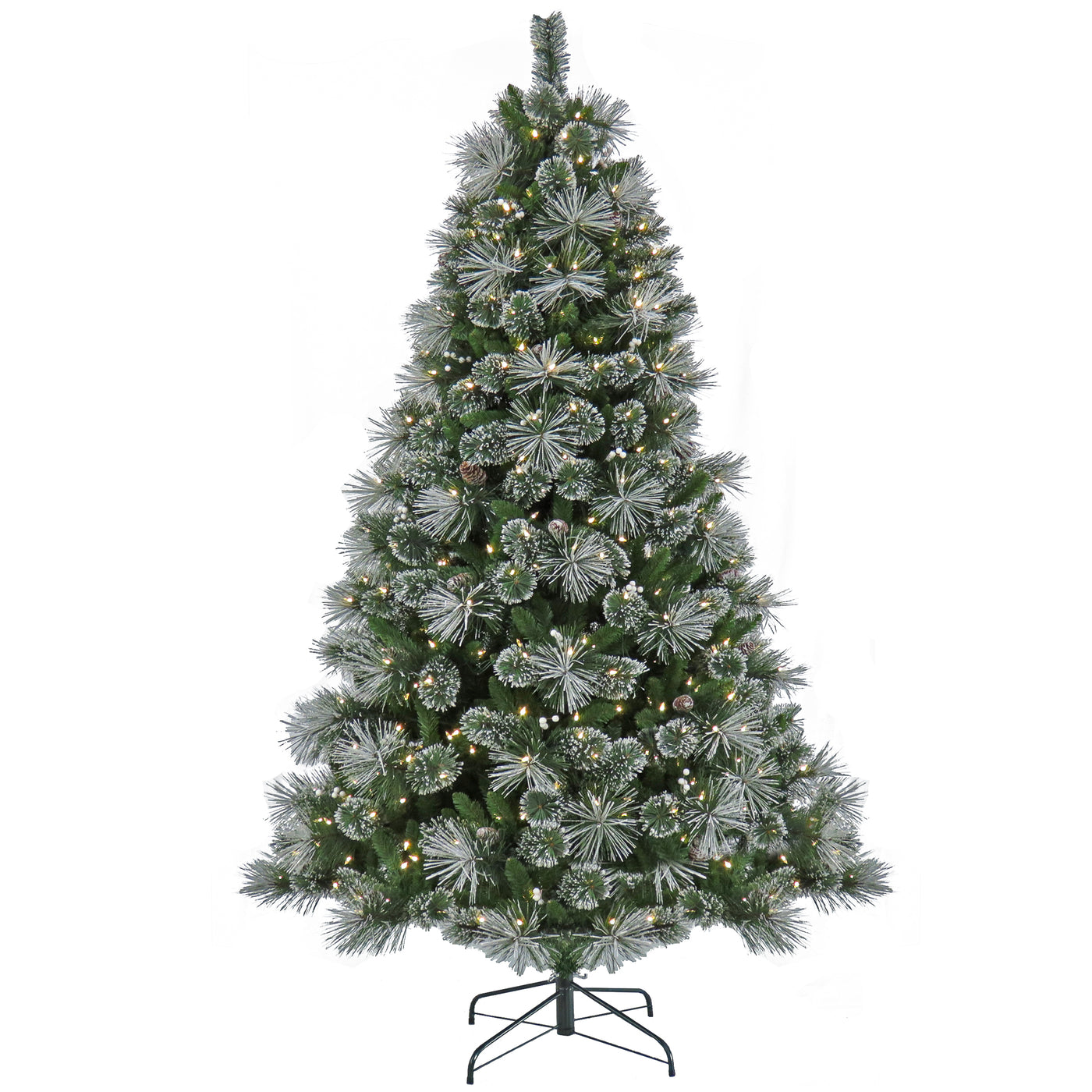 7.5 ft. Pre-Lit Bryson Pine Tree with LED Lights - National Tree Company