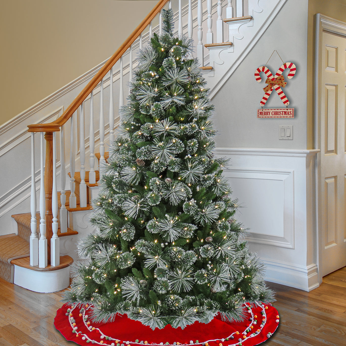 7.5 ft. Pre-Lit Bryson Pine Tree with LED Lights - National Tree Company