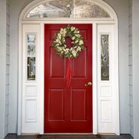 22 in. Boxwood Holiday Decorated Wreath - National Tree Company