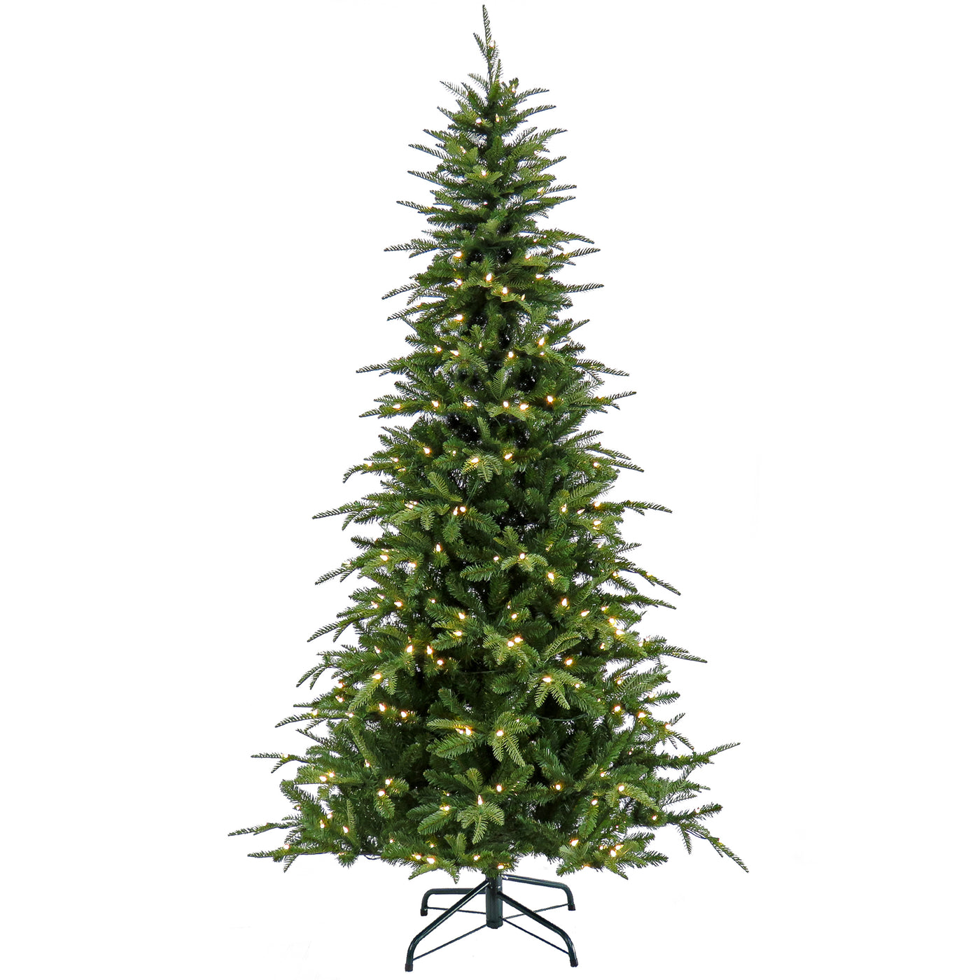 7.5 ft. Pre-Lit Backer Pine Tree with LED Lights - National Tree Company