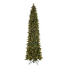 10 ft.Pre-Lit Carolina Pine Slim Tree with Clear Lights, Plug-In - National Tree Company