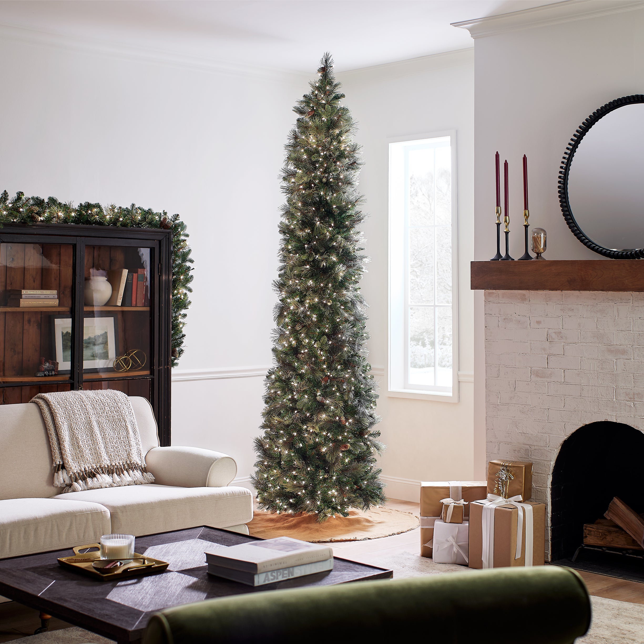 National Tree Company Carolina Pine Artificial Christmas Tree - Thumbnail 5