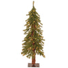 3 ft. Pre-Lit Hickory Cedar Tree with Clear Lights, Plug-In - National Tree Company
