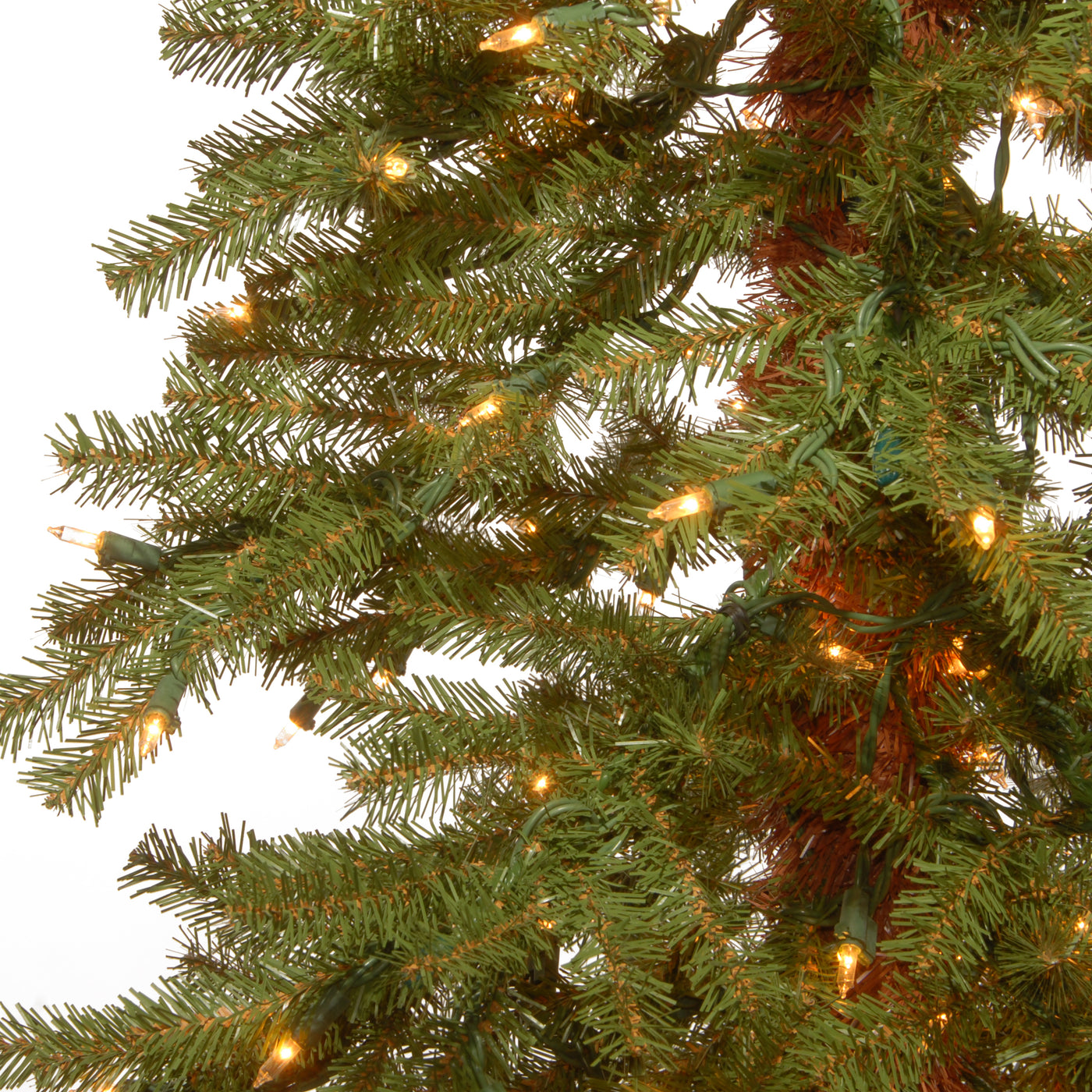 6 ft. Pre-Lit Hickory Cedar Tree with Clear Lights - National Tree Company