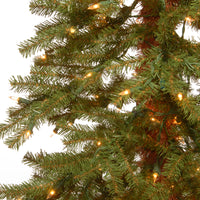 6 ft. Pre-Lit Hickory Cedar Tree with Clear Lights - National Tree Company